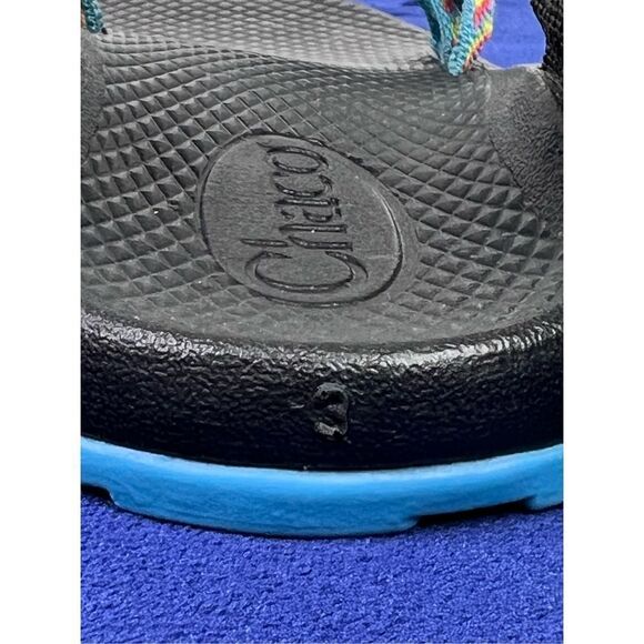 Chaco Kids Ecotread Fiesta Pattern Girl Size 3 - Picture 7 of 7